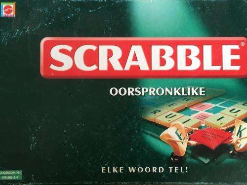 Oorspronklike Scrabble  - Mattel Games Afrikaanse Uitgawe