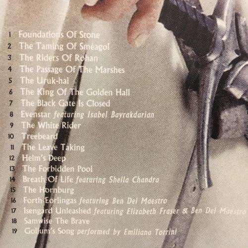 CD - The Lord of The Rings The Two Towers - Original Motion Picture Soundtrack