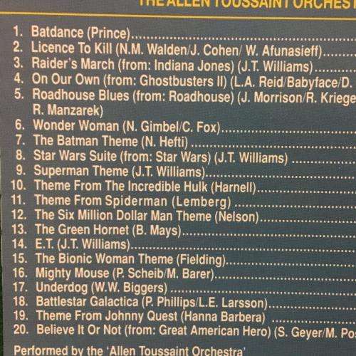 CD - 20 Superhero Themes