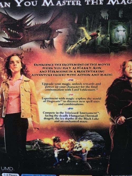 PSP - Harry Potter and the Goblet of Fire