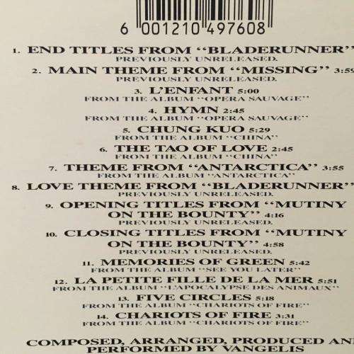 CD - Vangelis - Themes