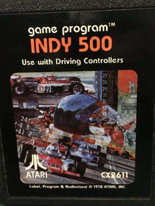 Atari - Indy 500 Cartridge