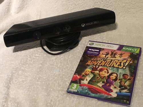 Xbox 360 - Kinect + Kinect Adventures Game Bundle