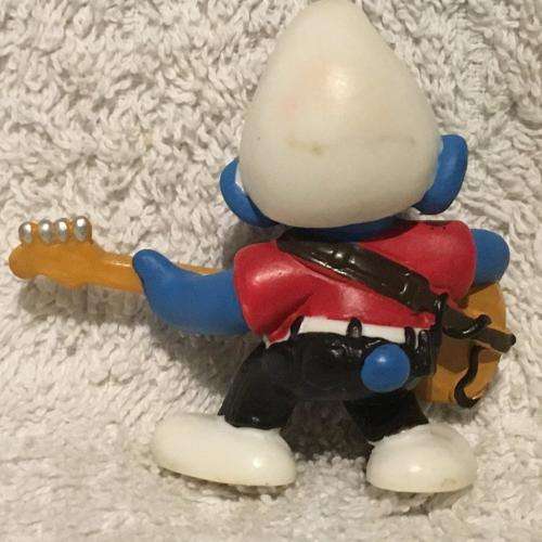 Peyo Bass Guitar Smurf -
