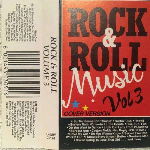 Cassette - Rock & Roll Music Vol 3 - Cover Version