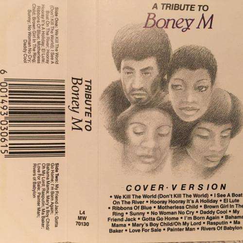 Cassette - Boney M - A Tribute To Cover Version