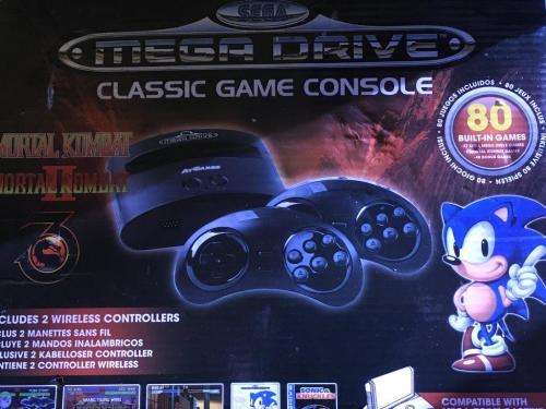 Sega Mega Drive Classic Console (80 Built in Games)