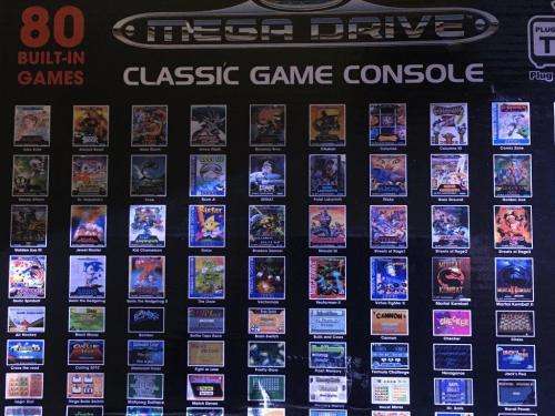 Sega Mega Drive Classic Console (80 Built in Games)