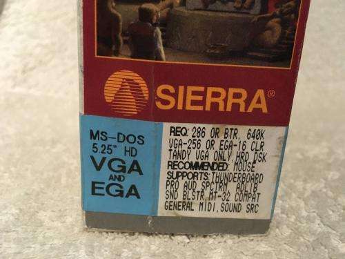 PC - Quest of Glory III Wages of War (Big Box Game DOS Floppy Disks) - Retro Gaming