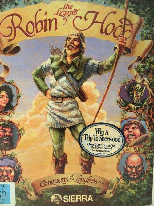 PC - The Legend of Robin Hood Conquest of the Longbow (Big Box Game DOS Floppy Disks) - Retro Gaming