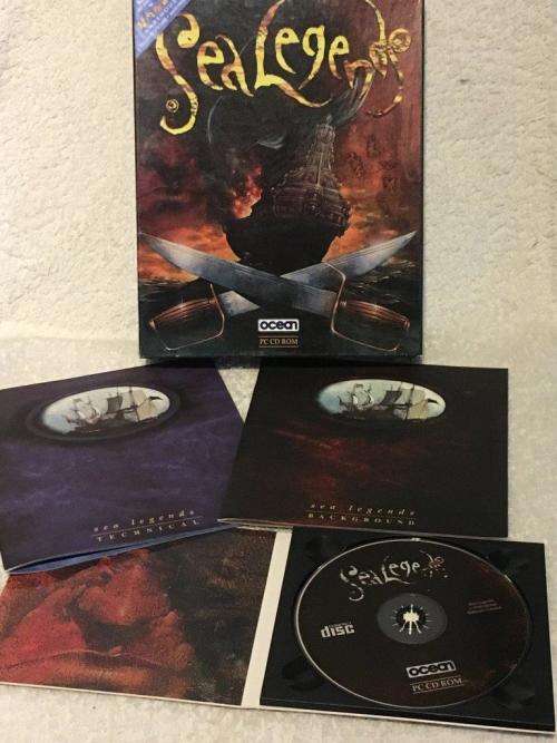 PC - Sea Legends  (Big Box Game DOS ) - Retro Gaming