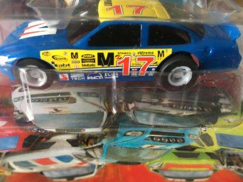 Scalextric Micro - US Stock Car Blue No17 - 1:64 Scale (new)