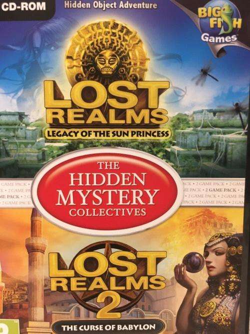PC - The Hidden Mystery Collectives - Lost Realms 1 & 2 - Hidden Object Game