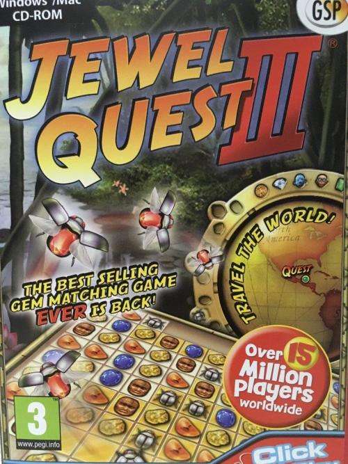 PC - Jewel Quest III - Hidden Object Game (New Sealed)