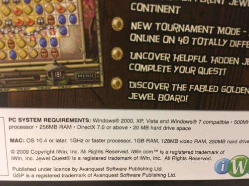 PC - Jewel Quest III - Hidden Object Game (New Sealed)