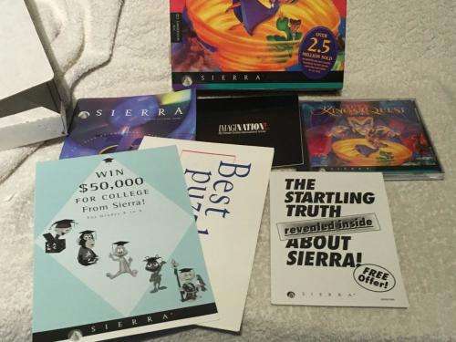 PC - King's Quest VII The Princeless Bride (Big Box Game Win 3.1 ) - Retro Gaming