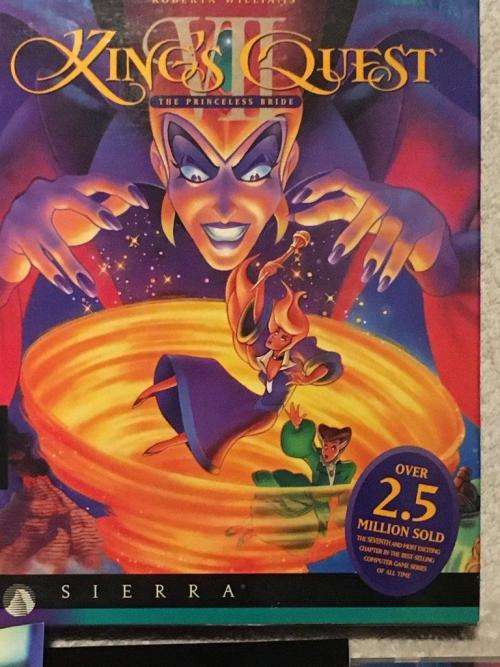 PC - King's Quest VII The Princeless Bride (Big Box Game Win 3.1 ) - Retro Gaming