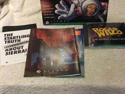 PC - Space Quest 6 Roger Wilco & the Spinal Frontier (Big Box Game DOS win 3.1) - Retro Gaming