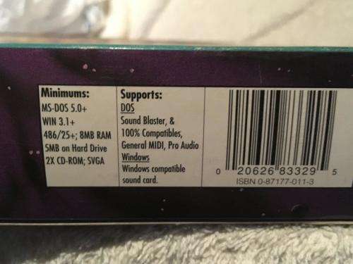 PC - Space Quest 6 Roger Wilco & the Spinal Frontier (Big Box Game DOS win 3.1) - Retro Gaming