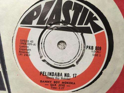 Seven Single - Danny Boy Mokoka - Pelindaba No 17/ Bus Stop 7 (PKB 809 - Very Scarce)