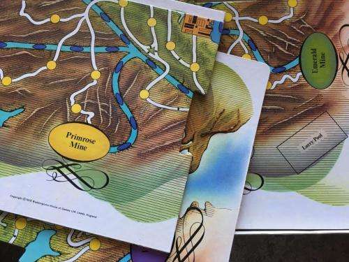 Business Game A Mining/Transport Strategy Game Waddington Leeds England 1972