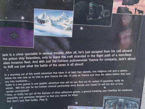 PC - Guilty - (Big Box - Win 95) - Retro Gaming