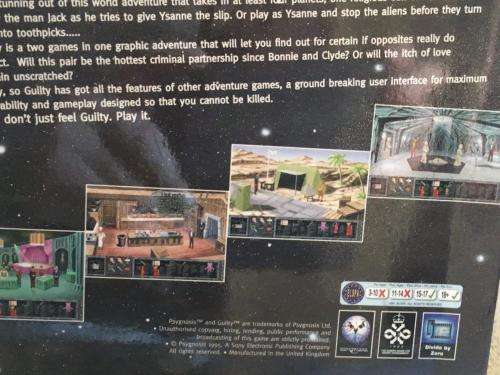 PC - Guilty - (Big Box - Win 95) - Retro Gaming