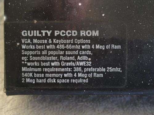 PC - Guilty - (Big Box - Win 95) - Retro Gaming