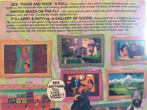 PC - Leisure Suit Larry 5 - (Big Box - Dos Floppy Disc - Retro Gaming