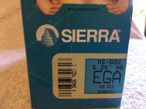 PC - Leisure Suit Larry 5 - (Big Box - Dos Floppy Disc - Retro Gaming