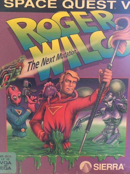 PC - Space Quest V Roger Wilco The Next Mutation - (Big Box - Dos Stiffy Disc) - Retro Gaming