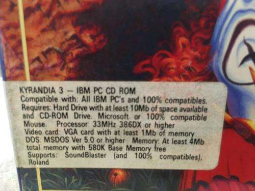PC - The Legend Of Kyrandia Book Three - (Big Box - IBM) - Retro Gaming