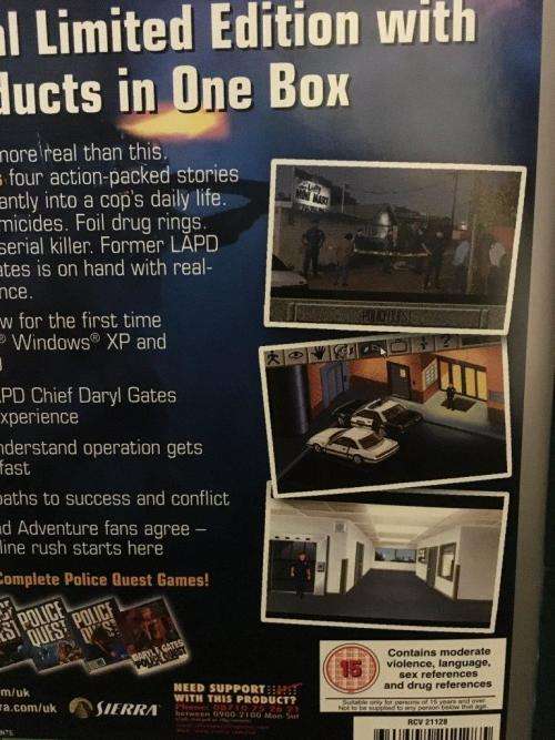 PC - Police Quest - Special Limited Edition