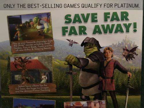 PS2 - Shrek The Third Platinum