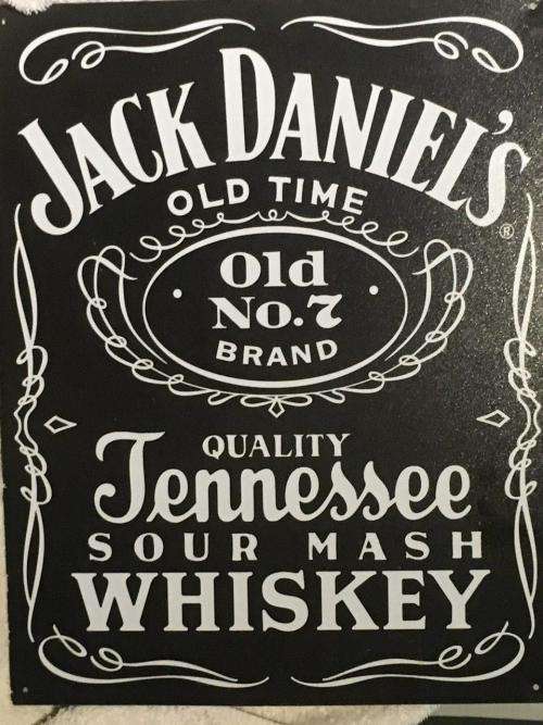 Jack Daniel's Tin Sign - 410mm x 320mm