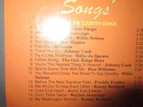 CD - Best of The Country Songs