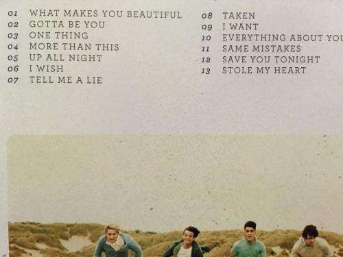 CD - One Direction - Up All night