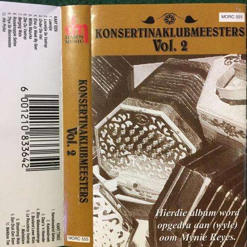 Cassette - Konsertinaklubmeesters Vol.2