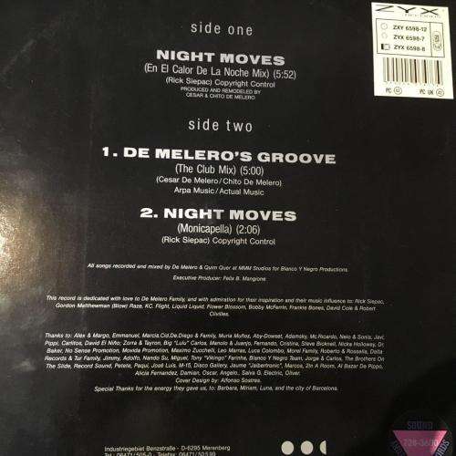 12` Maxi - de Melero - Night Moves (12`)