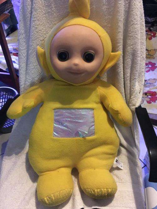 Jumbo Teletubbie Laa Laa +- 90cm BBC Ragdol