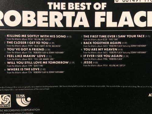 CD - Roberta Flack - The Best of