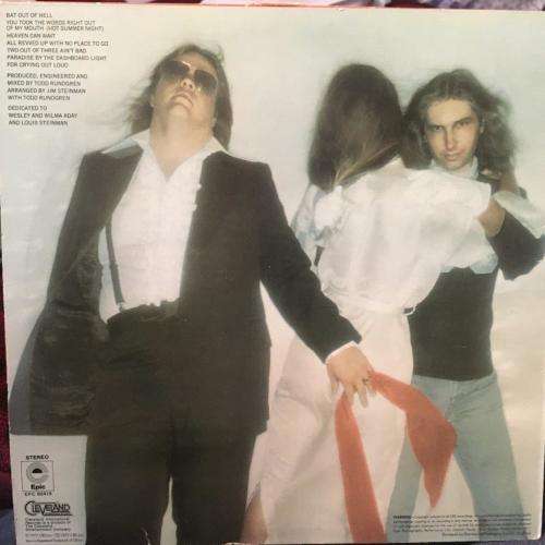 L.P. - Meat Loaf - Bat Out Of Hell