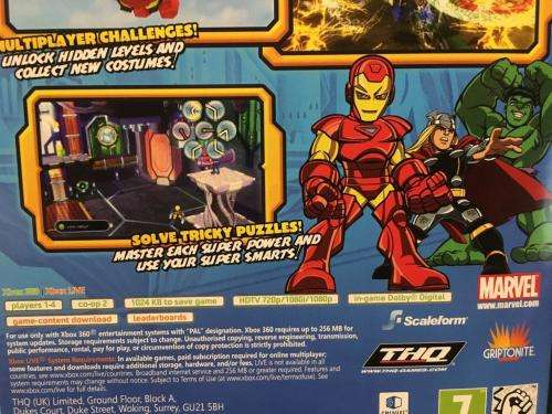 Xbox 360 - Marvel Superhero Squad The Infinity Gauntlet