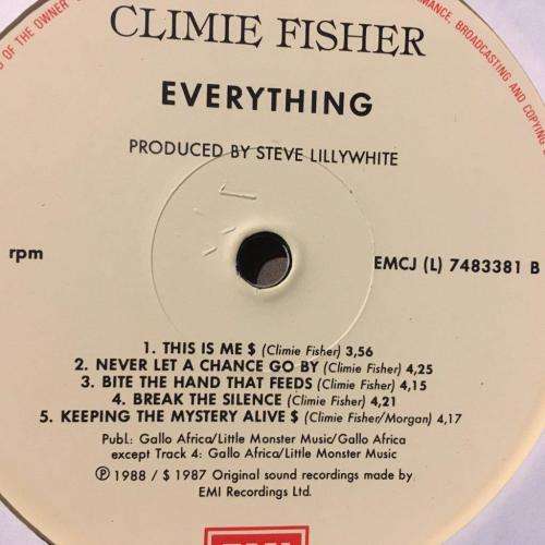 LP - Climie Fisher - Everything