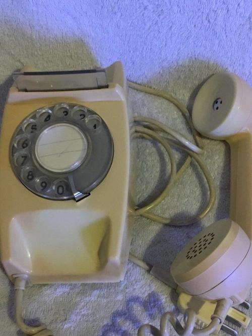 Vintage SAPO Rotary Dial Telephone