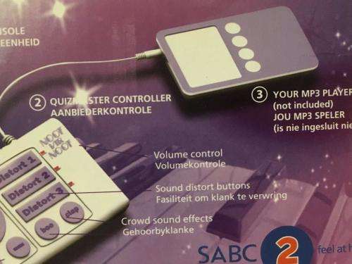 Noot Vir Noot - The Interactive Electronic Game / Interaktiewe Tuismusiekspeletjie (As New)