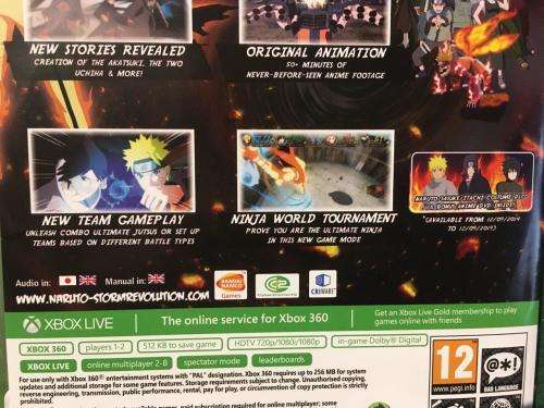 Xbox 360 - Naruto Shippuden : Ultimate Ninja Strom Revolution