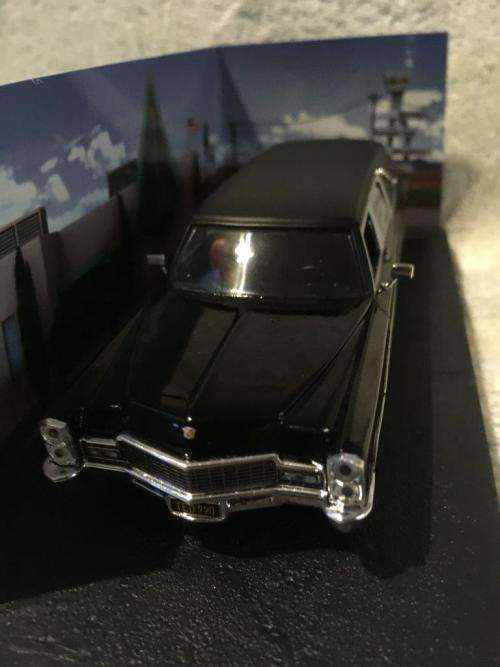 Cadillac Hearse  - Diamonds Are Forever - James Bond Car Collection -  1:43 Scale Die Cast