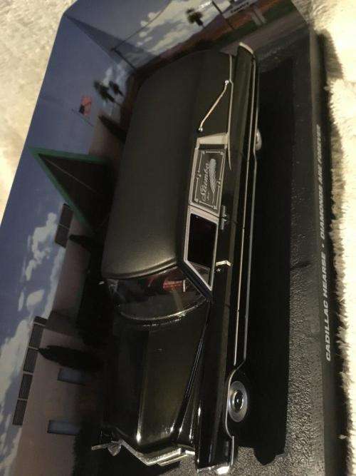 Cadillac Hearse  - Diamonds Are Forever - James Bond Car Collection -  1:43 Scale Die Cast