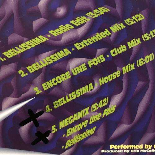 CD - Encore Une Fois & Bellissima (Single)